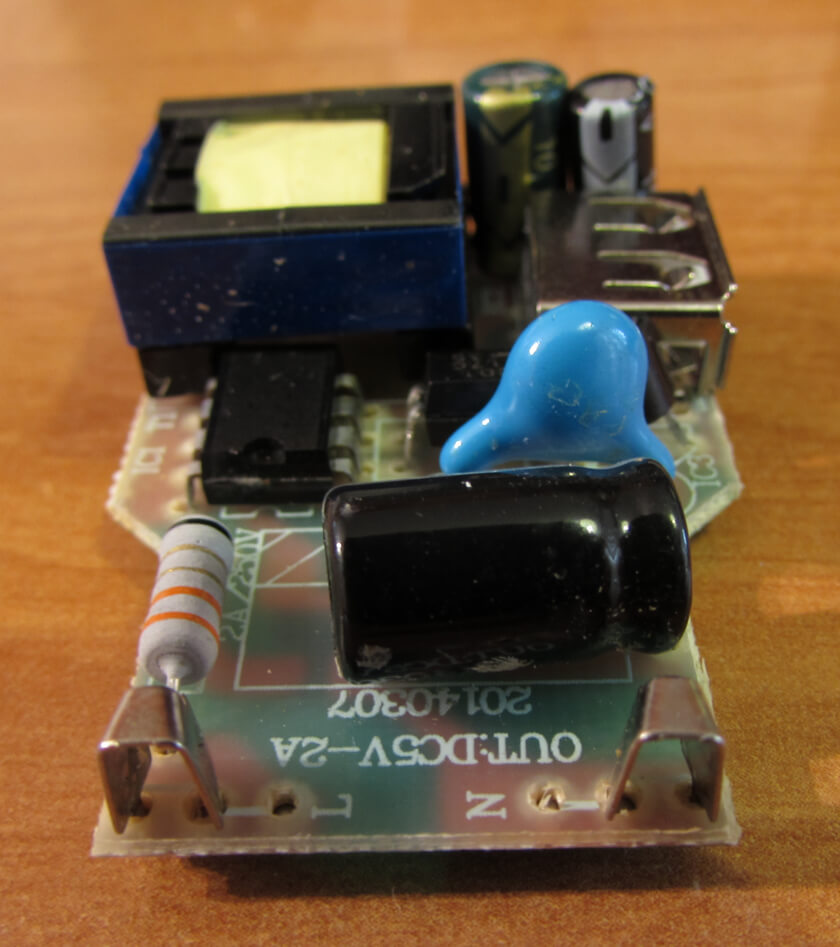 三星5V 2A USB充电器电路板