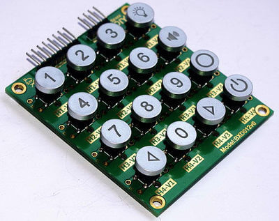 4x4矩阵键盘单片机