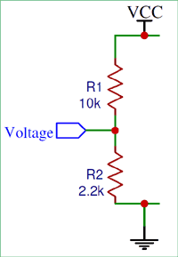 Arduino功率计电路图分压电路