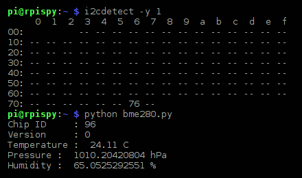 python bme280.py输出结果