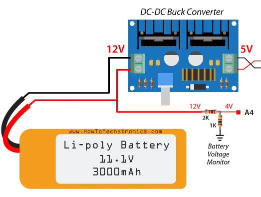 Arduino监测电池电压